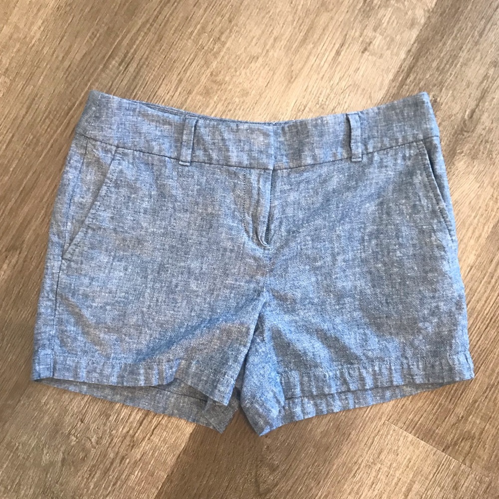 Chambray Shorts